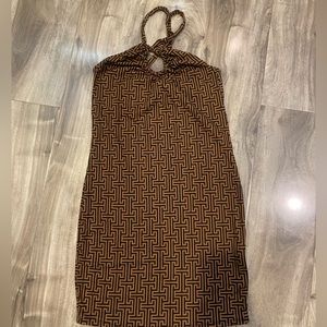 Pattern cotton dress